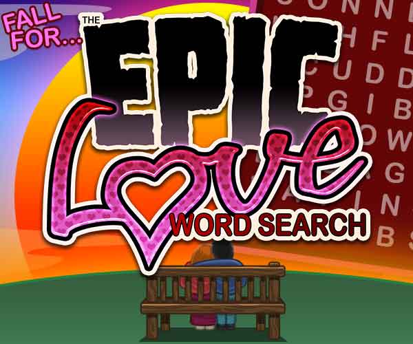Epic Love Word Search